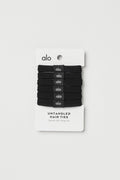 Untangled Hair Tie 6-Pack - Black