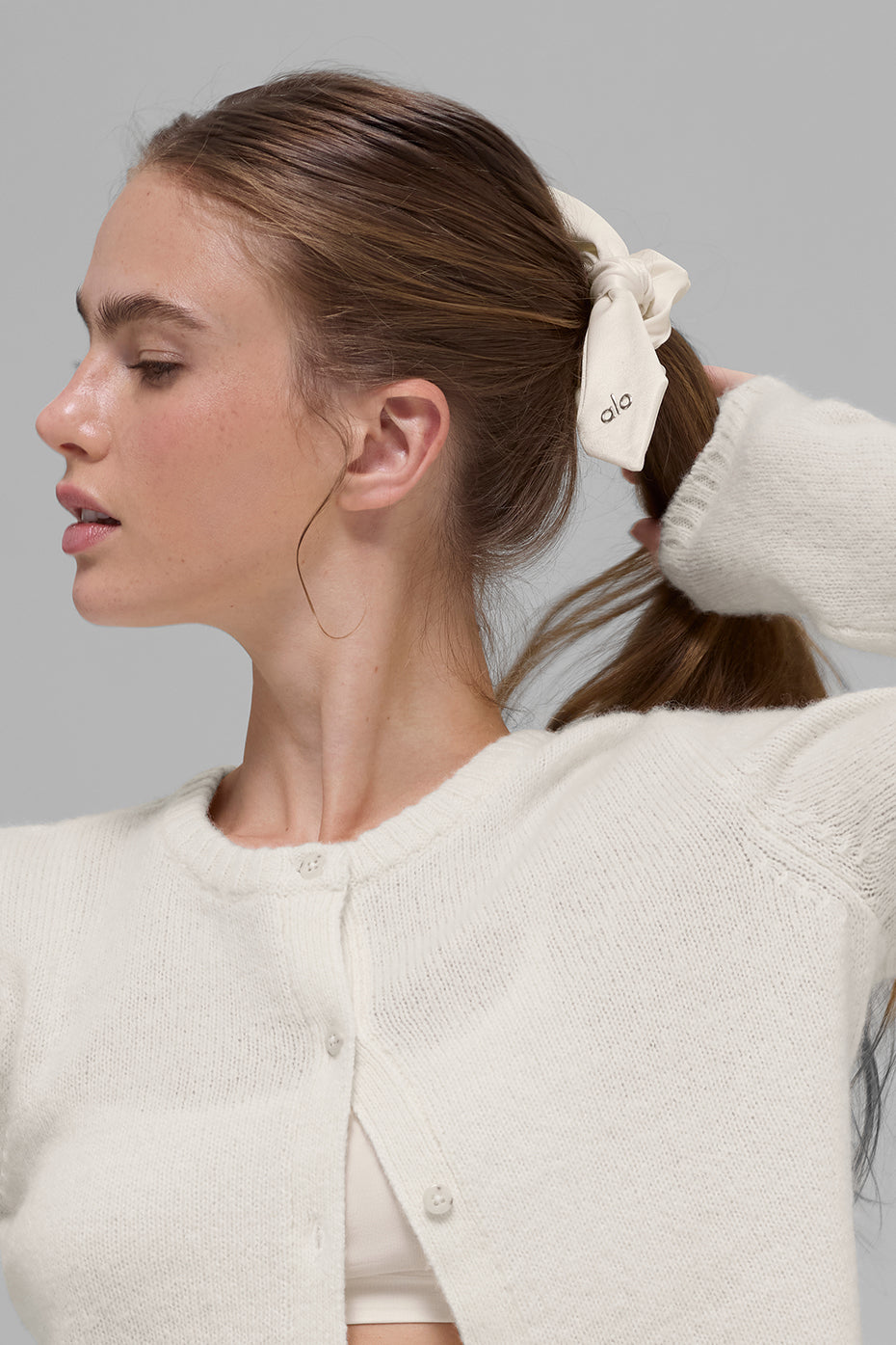 Airlift Rhythm Scrunchie - Ivory