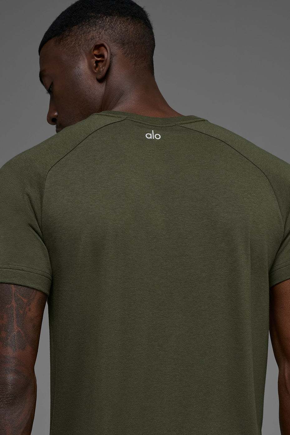 Triumph Raglan Tee - Green Olive