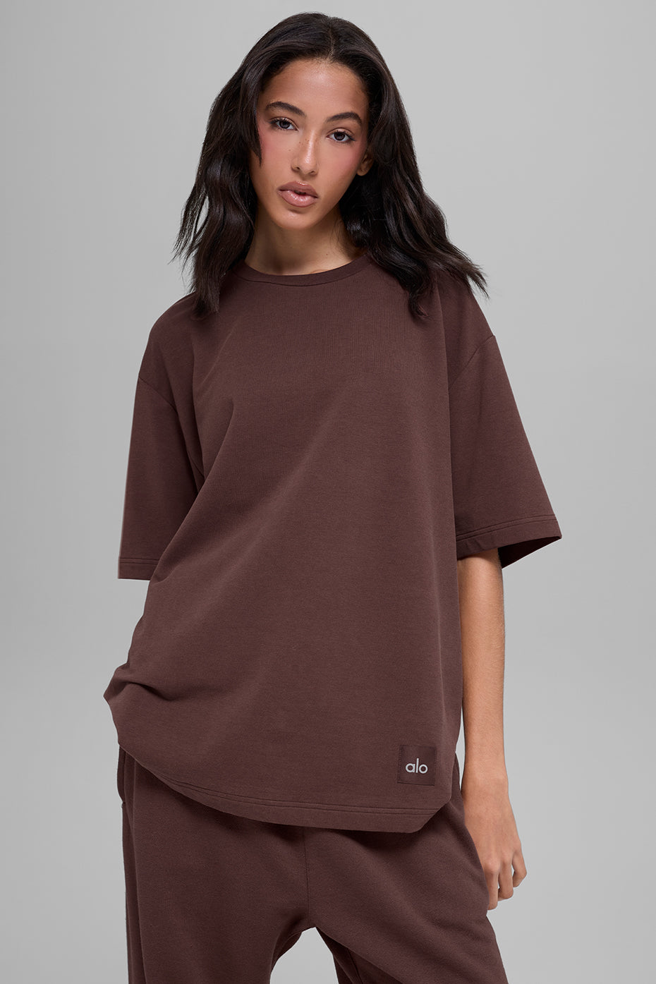 Double Take Short Sleeve - Brownstone