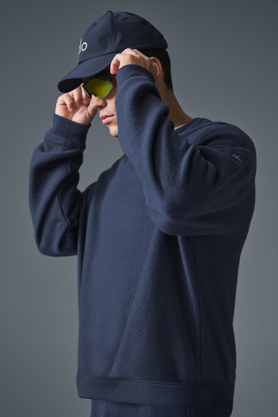 Triumph Restore Crew Neck Sweatshirt - Navy
