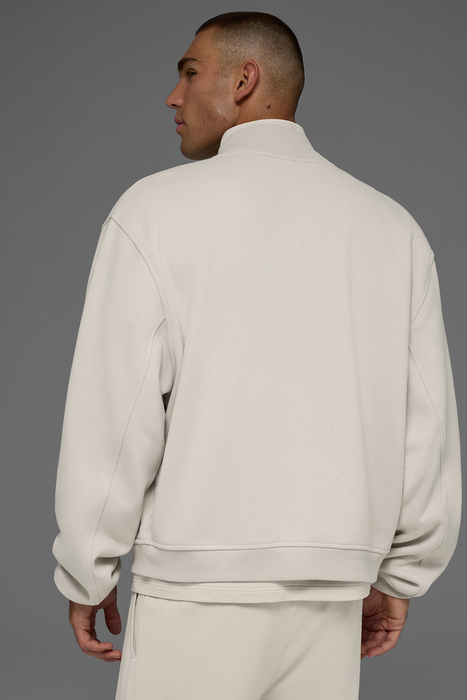 Renown Varsity Jacket - Bone