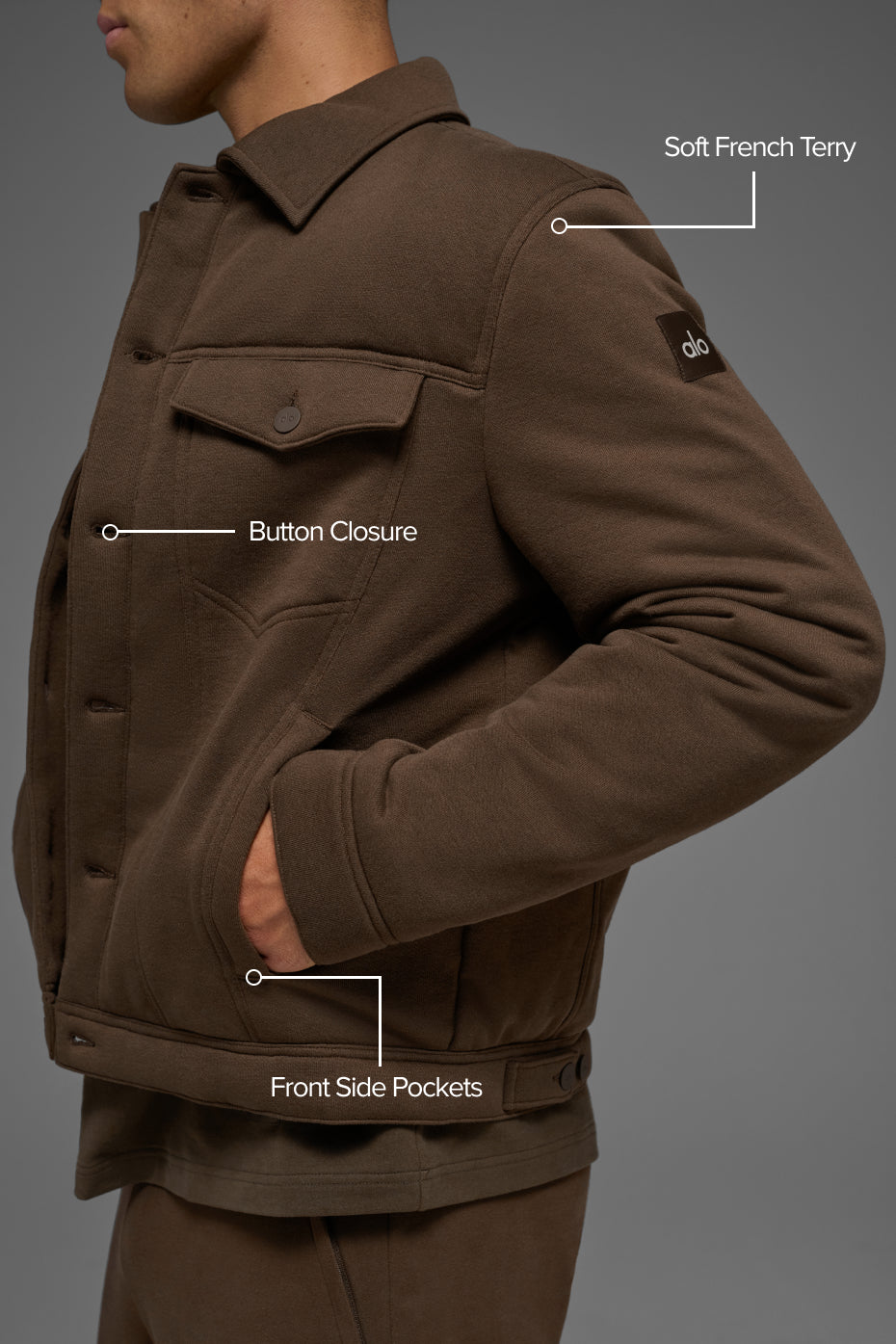 Ease Trucker Jacket - Espresso
