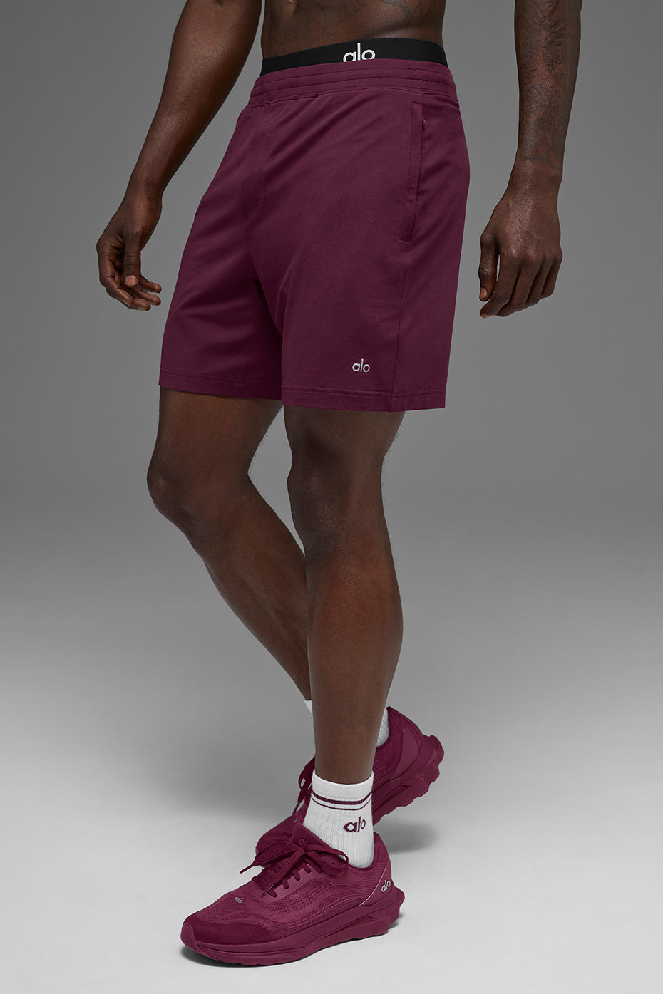 7" Conquer React Performance Short - Burgundy