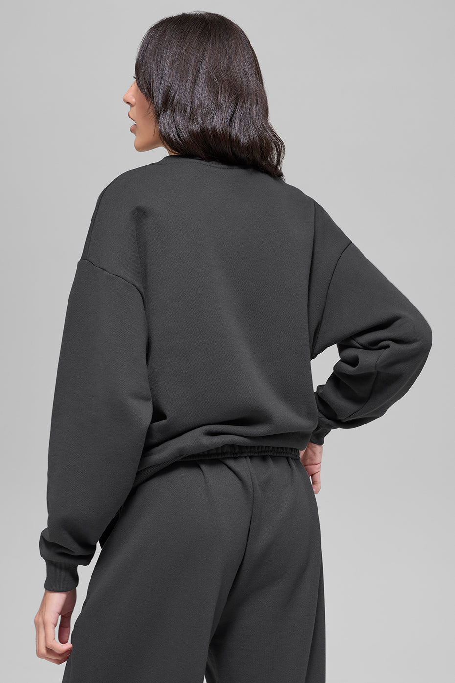 Accolade Crew Neck Pullover - Anthracite