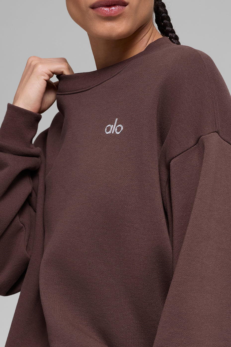 Accolade Crew Neck Pullover - Brownstone
