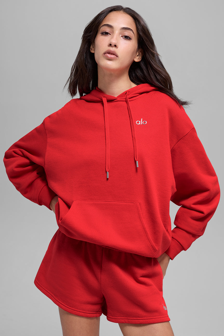 Accolade Hoodie - Bright Red