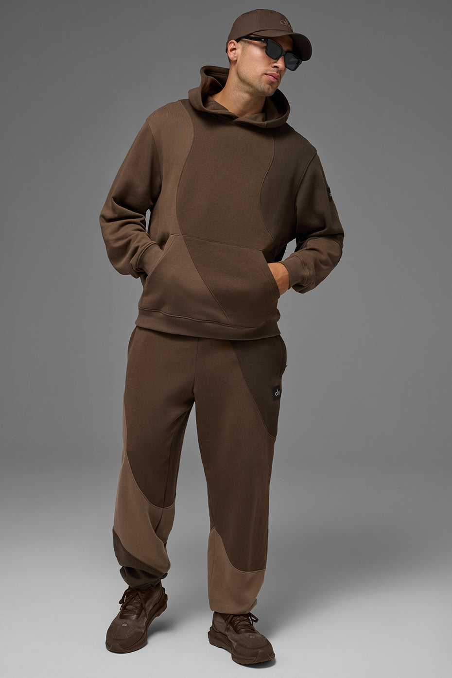 Make Waves Hoodie - Espresso Tonal