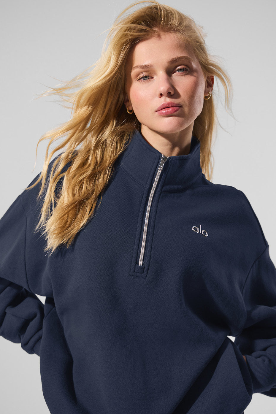 Accolade 1/4 Zip Pullover - Navy