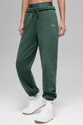 Accolade Sweatpant - Clover Green