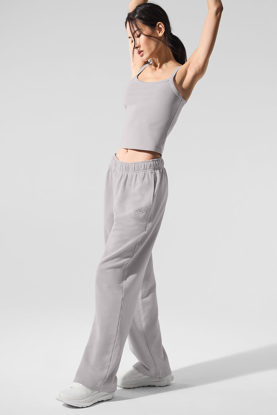 Washed Accolade Straight Leg Sweatpant - Grey Sky Wash