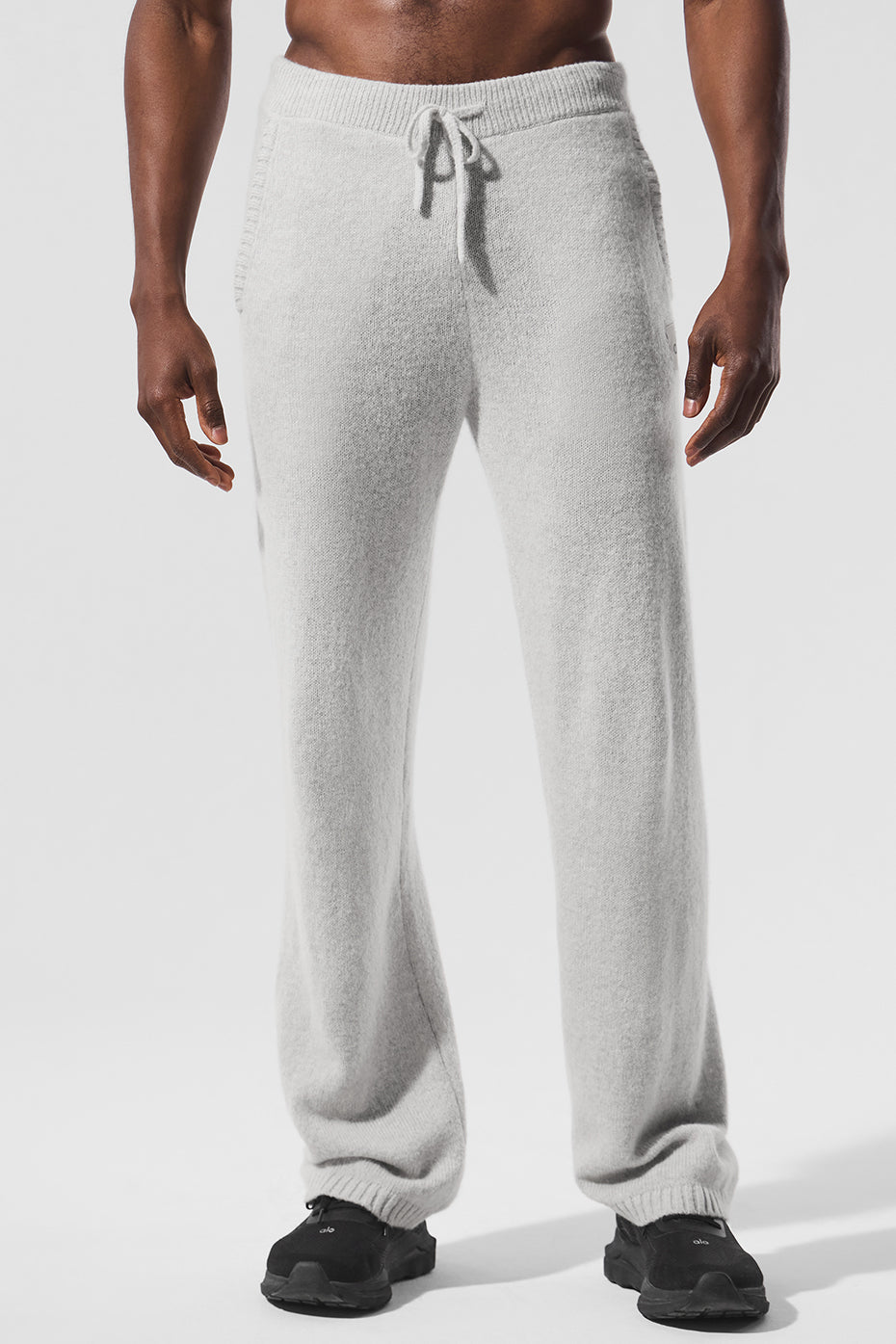 Wool Cashmere New Class Sweatpant - Pearl Grey Heather