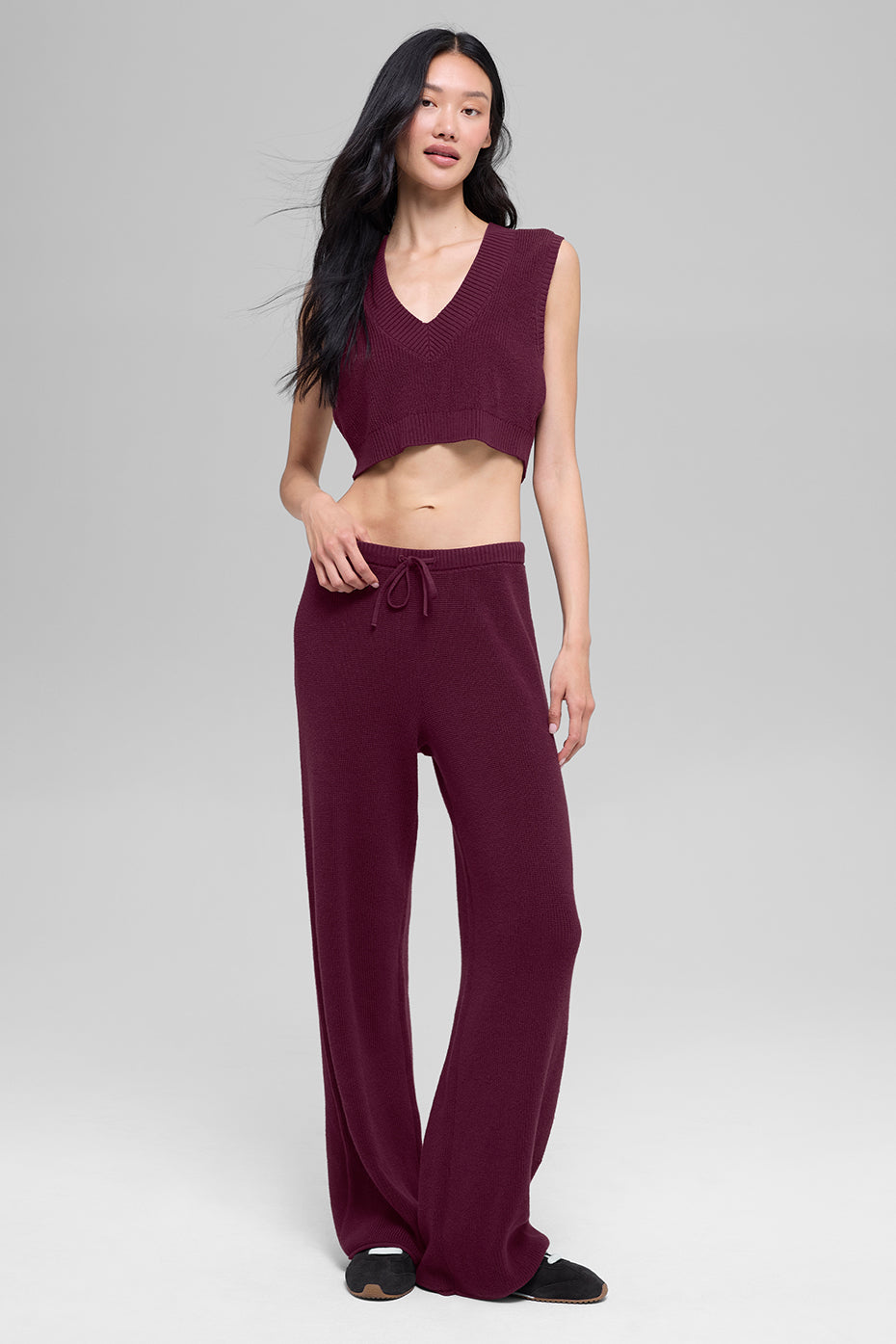 Supernatural Sweater Tank - Burgundy