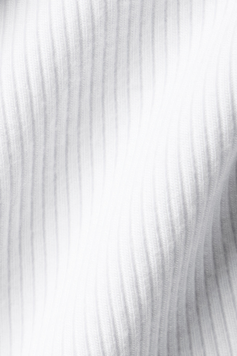 Ribbed Prosper Tank - White