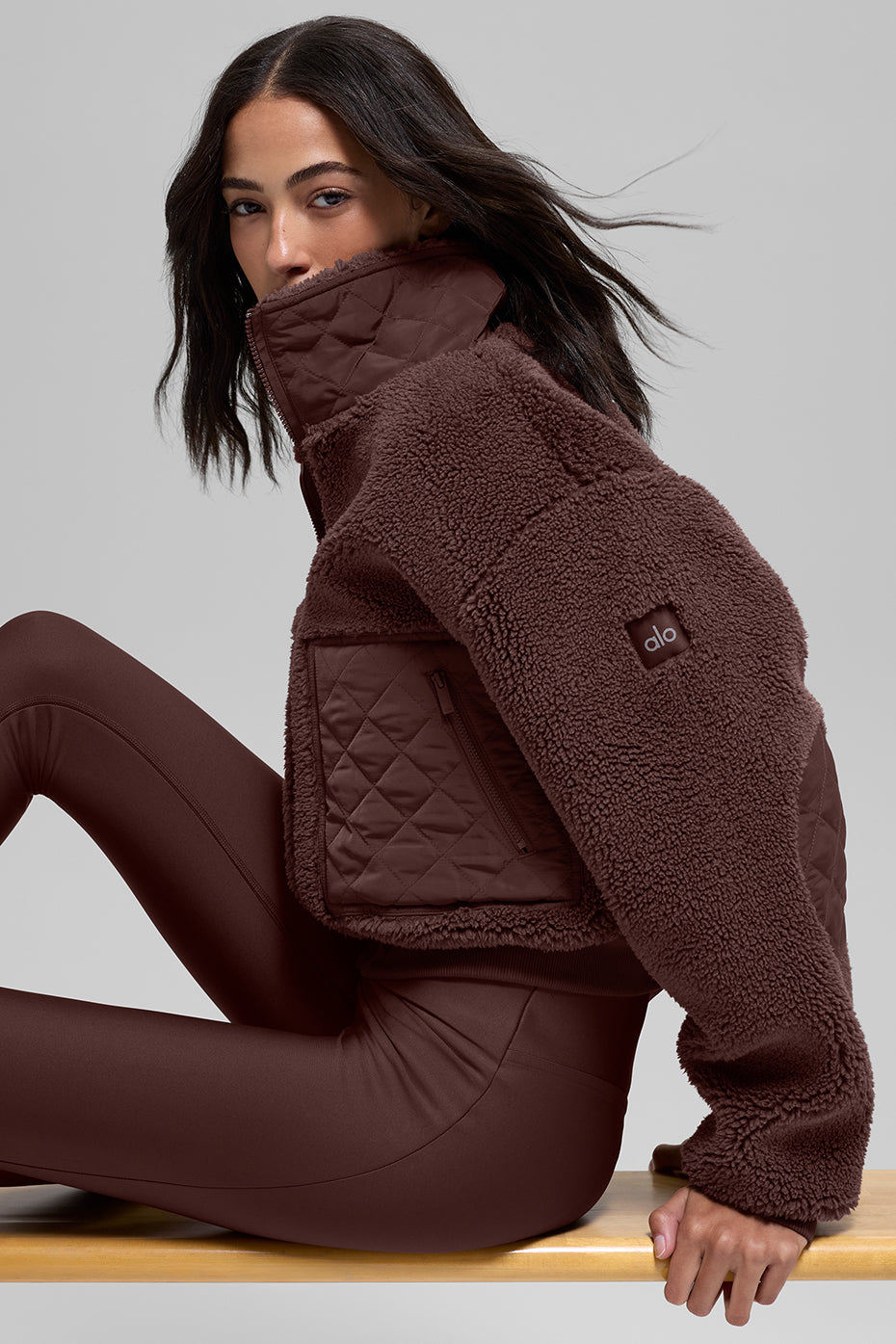 Sherpa Edge Bomber - Brownstone