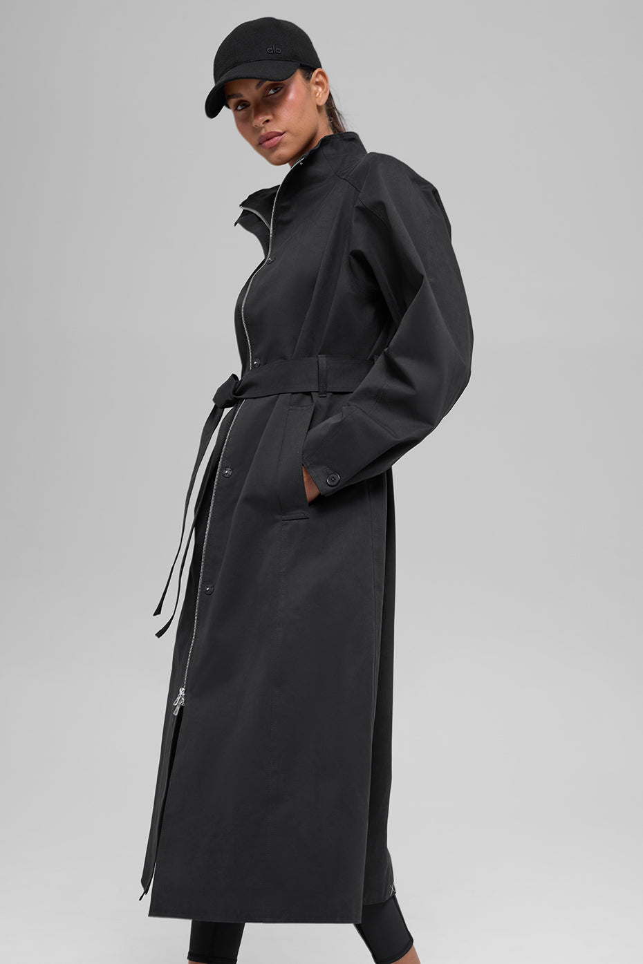 Journey Trench Coat - Black