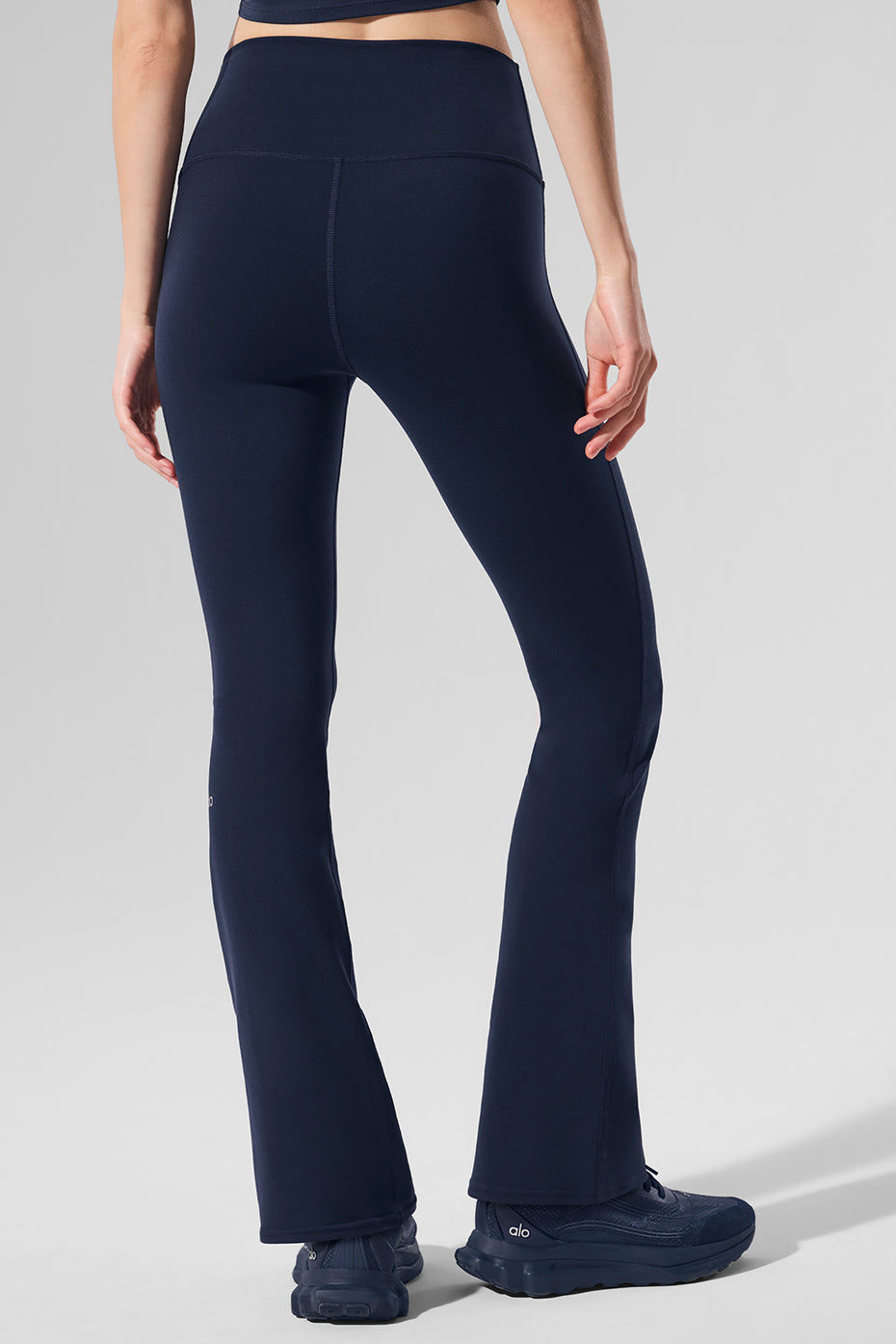 Airbrush High-Waist 7/8 Bootcut Legging - Navy