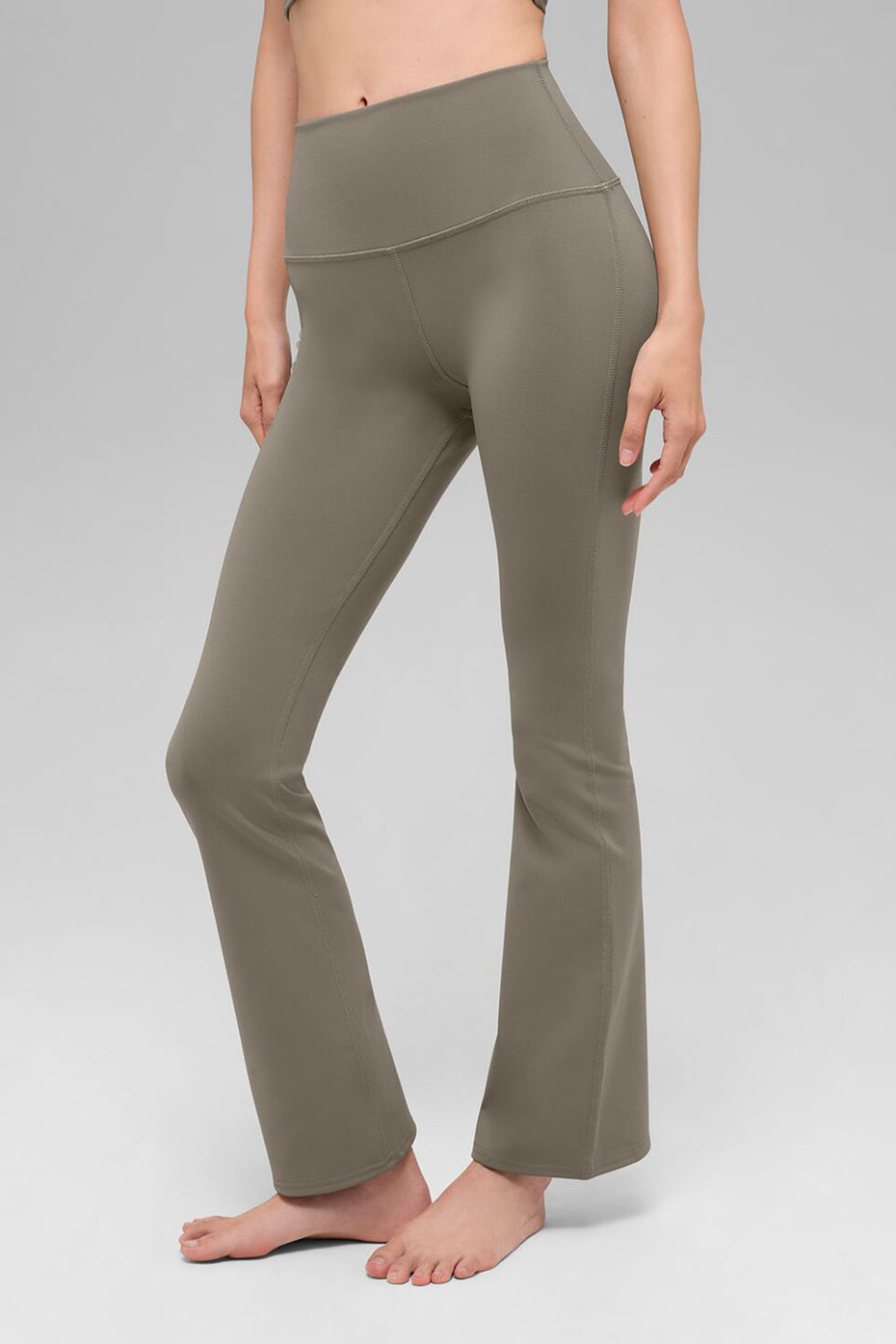Airbrush High-Waist 7/8 Bootcut Legging - Light Cocoa