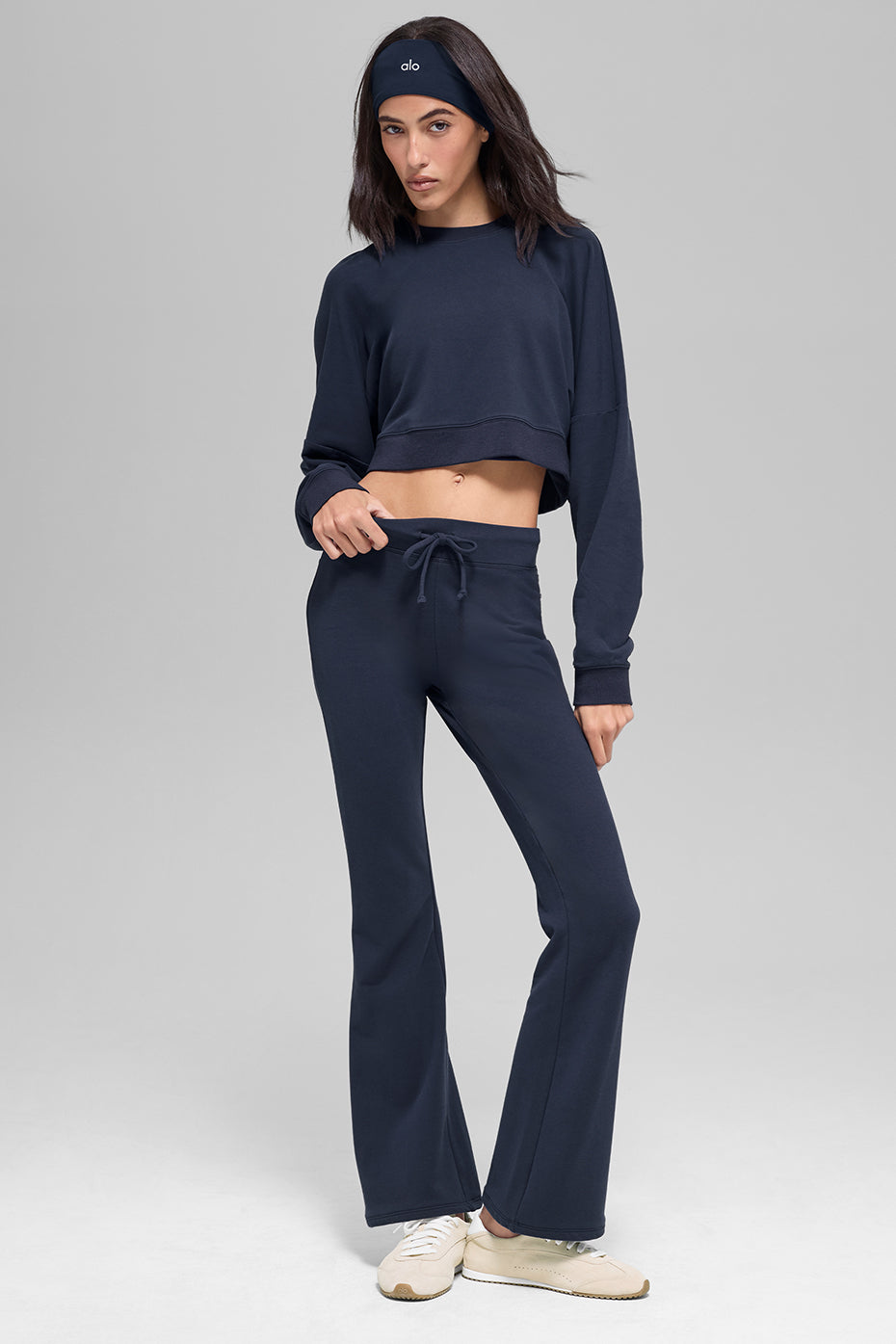 Sway Bootcut Sweatpant - Navy