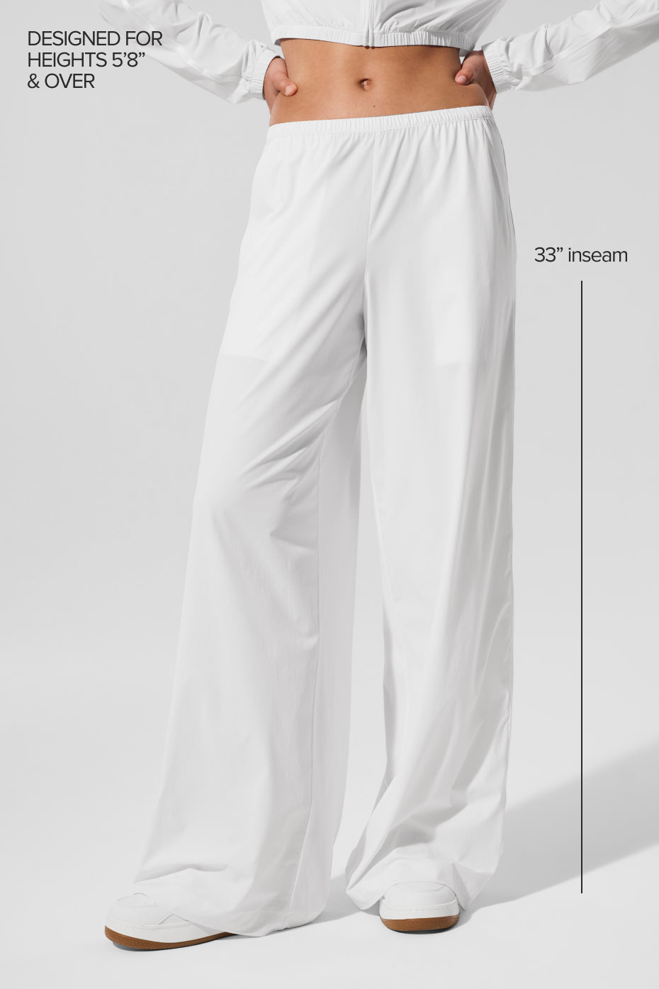 Breezy Wide Leg Pant (Long) - White