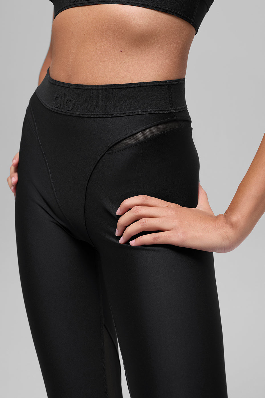 Airlift High-Waist 7/8 Rebel Legging - Black