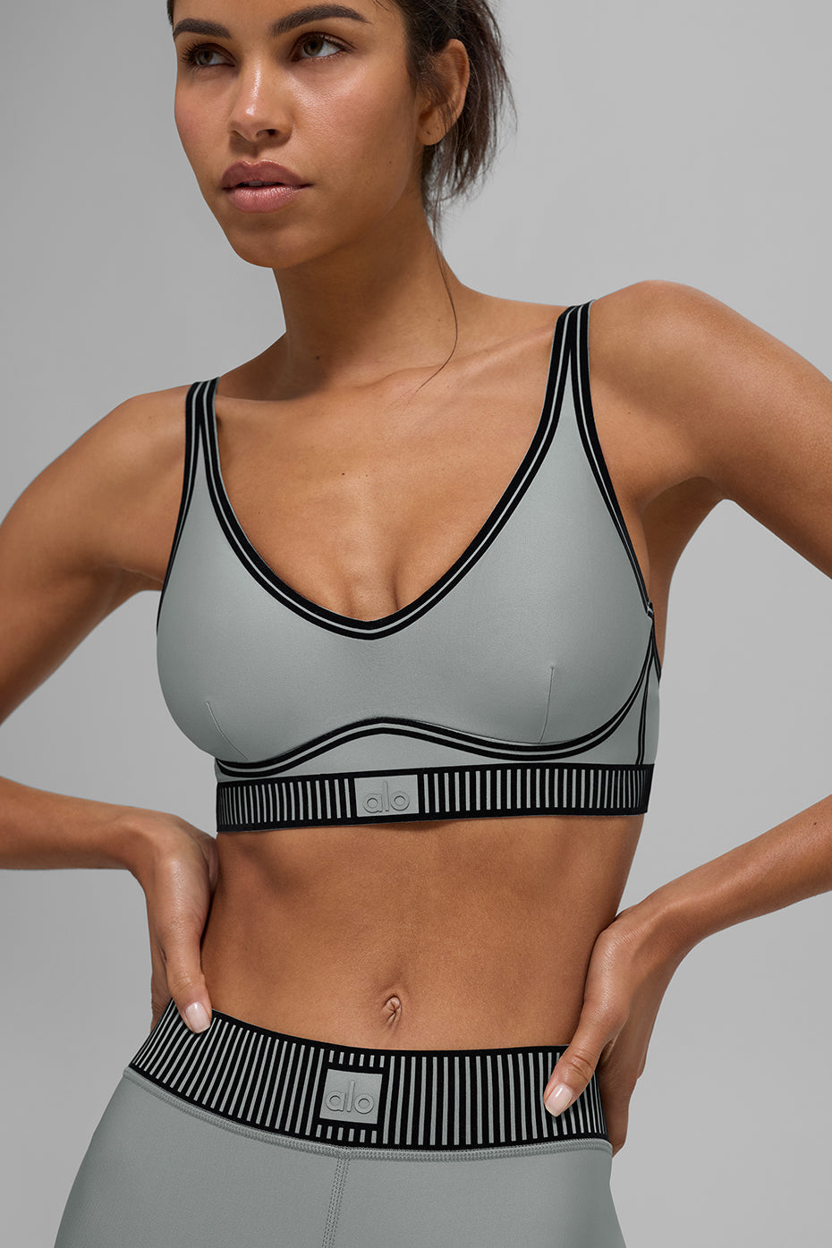 Airlift Line Up Bra - Lunar Grey