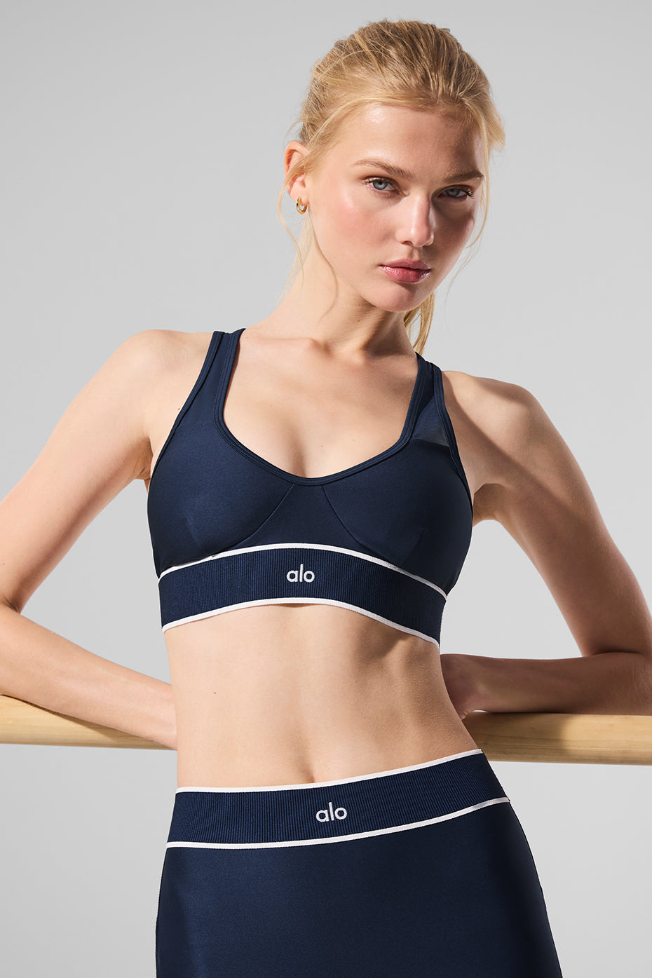 Airlift Mesh Darling Bra - Navy