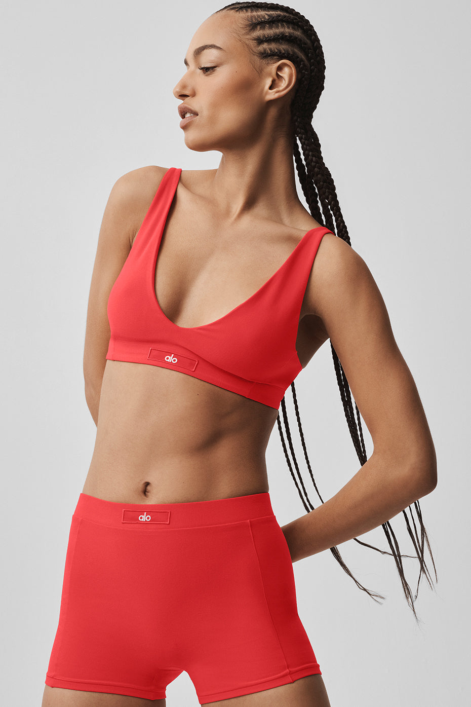 Alosoft Sincere Bra - Bright Red