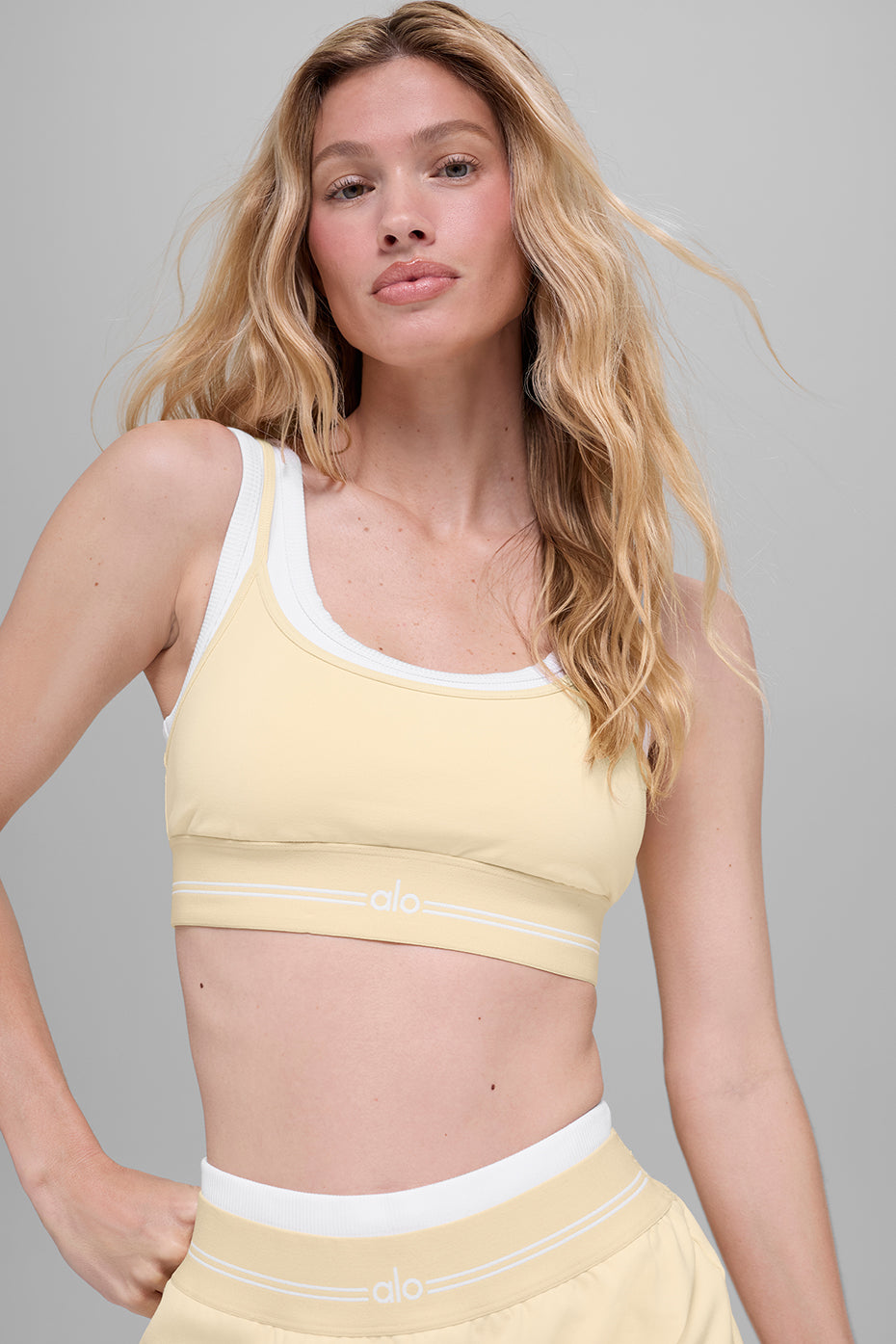 Airbrush Better Together Bra - Candlelight Yellow/White