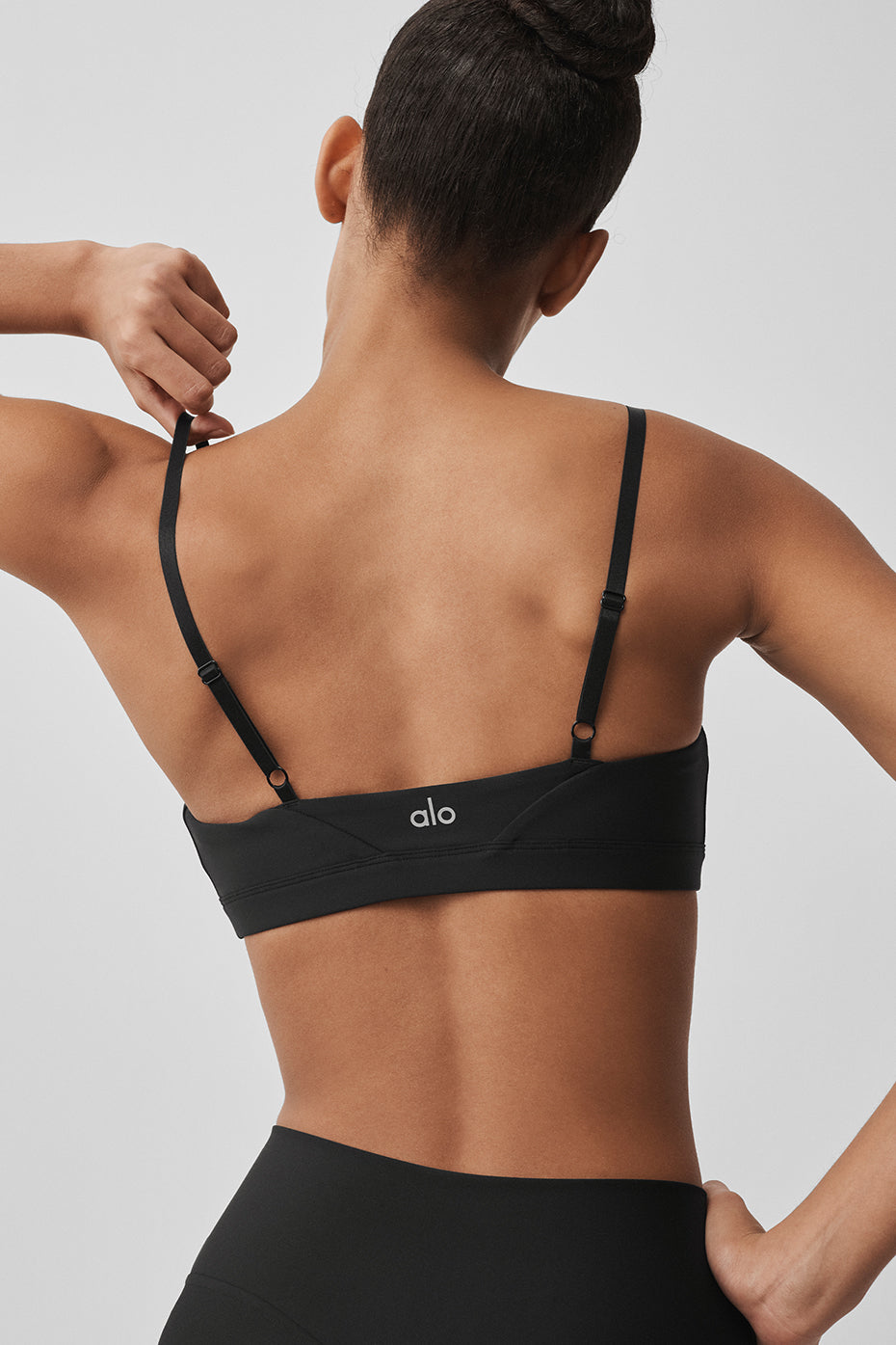 Airlift Fine Line Bra - Black
